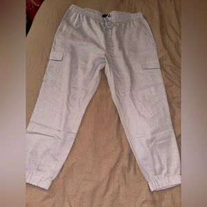 Banana republic linen joggers with pockets. Size XL